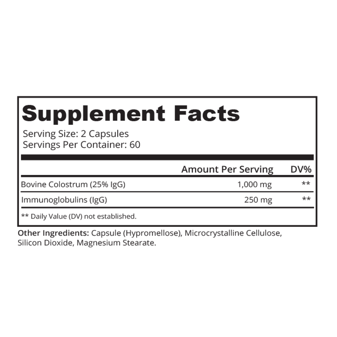 Colostrum Pure (120 Capsules)