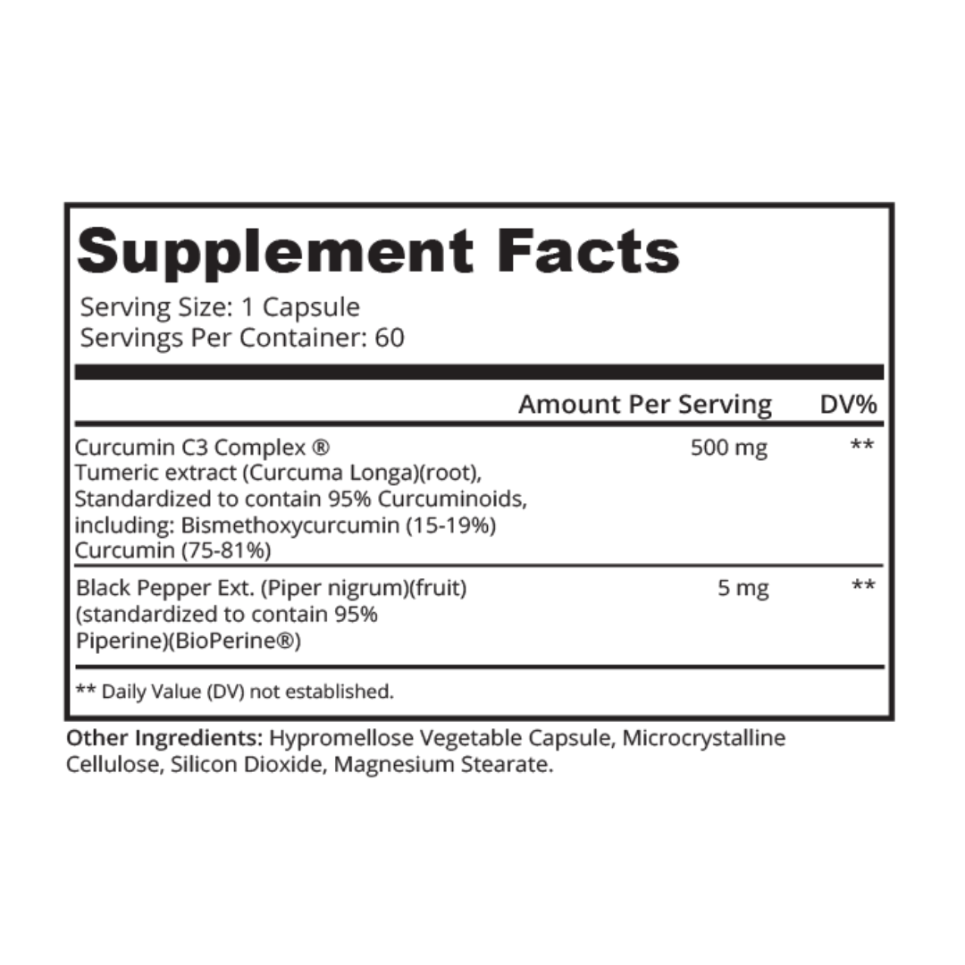 CurcuMax C3 (60 Capsules)