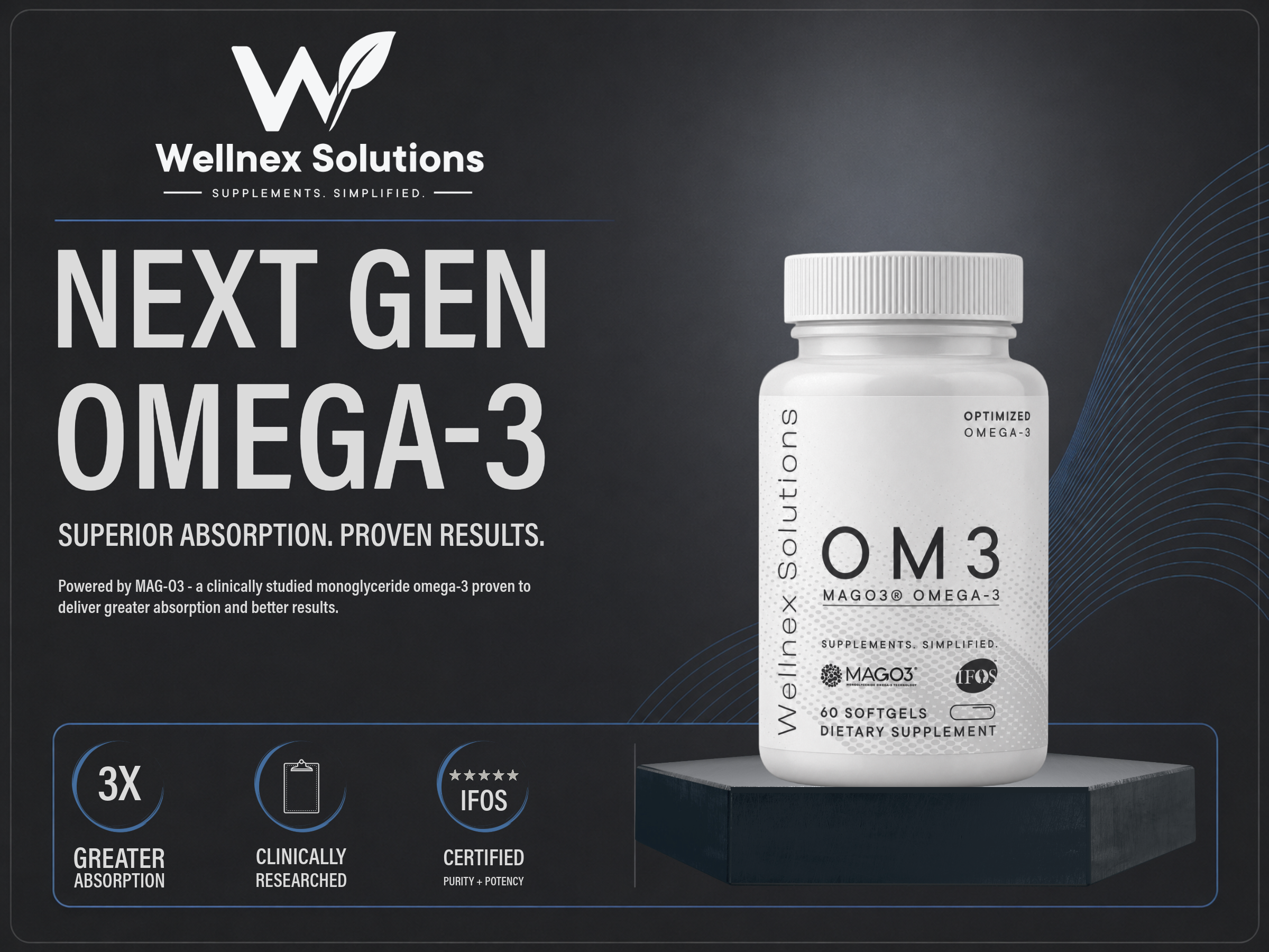 OM3 1,290 (60 Softgels)