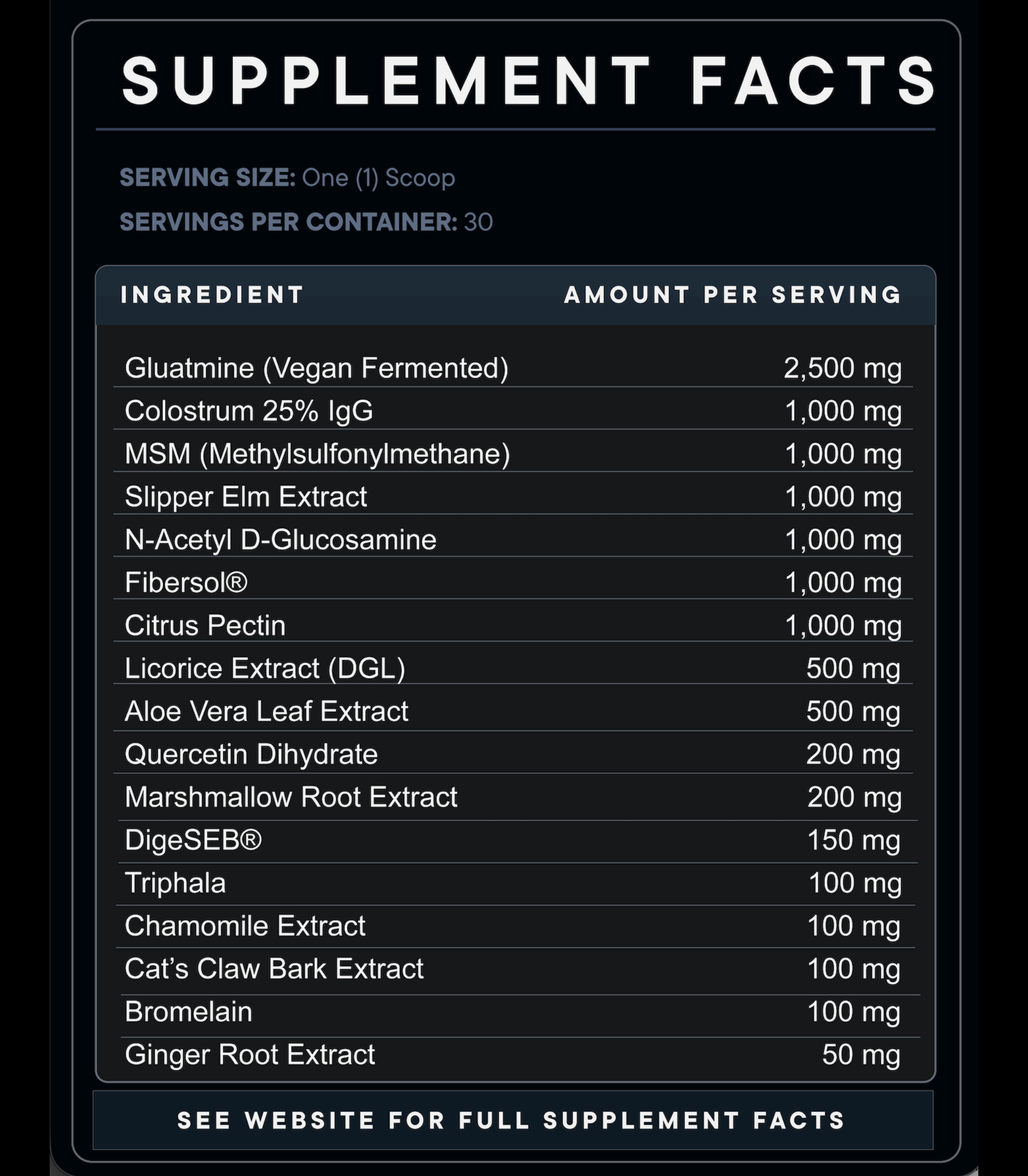 GI Calm (30 Servings)