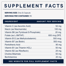 Active Methyl B Complex (90 Capsules)
