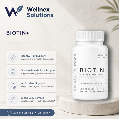 Biotin+ (60 Capsules)