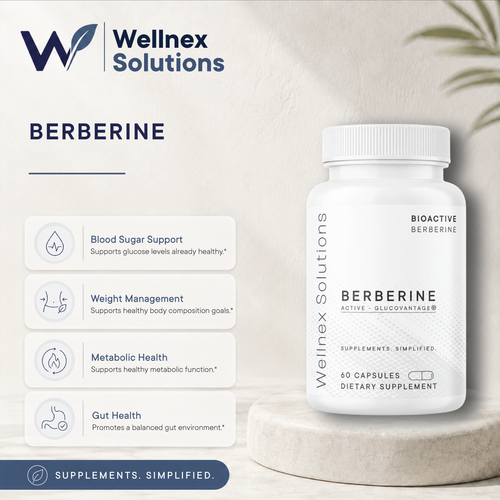 Berberine (60 Capsules)