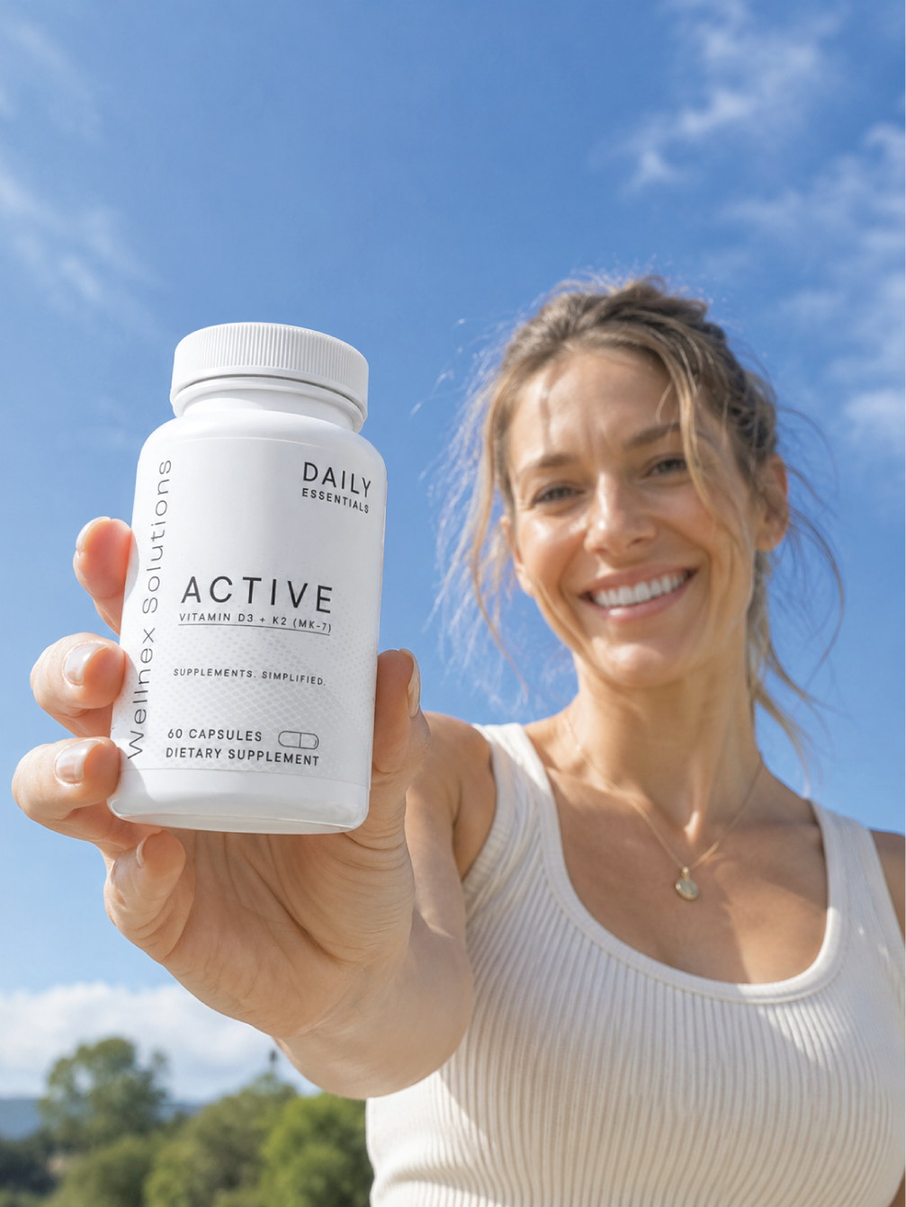 Active D3K2 (120 Capsules)