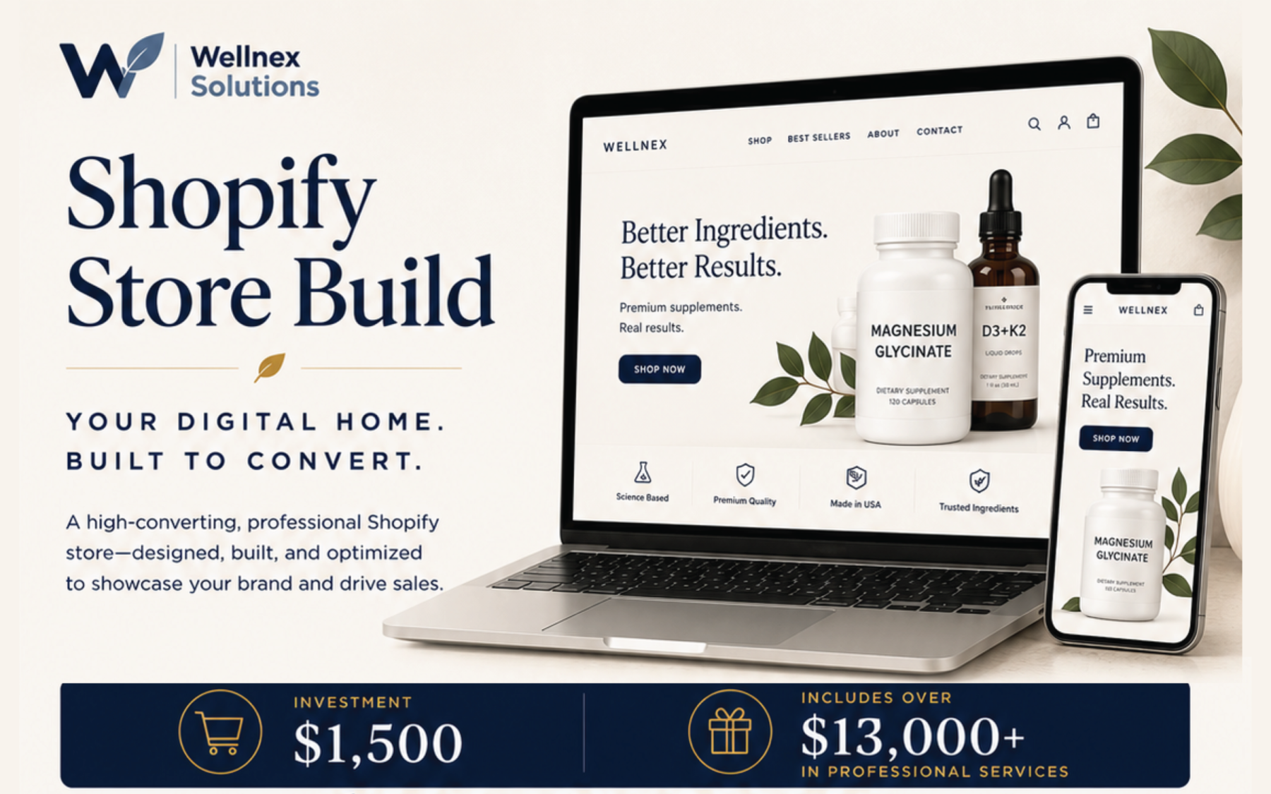 Shopify Store Build