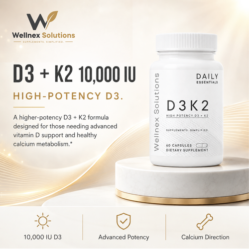 D3K2 10,000 (60 Capsules)