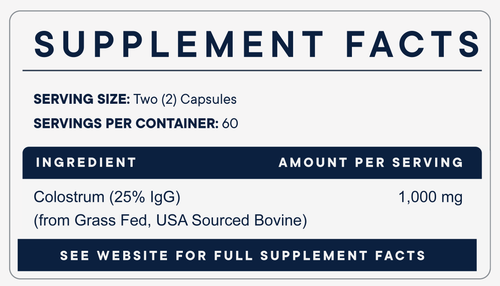 Colostrum (120 Capsules)