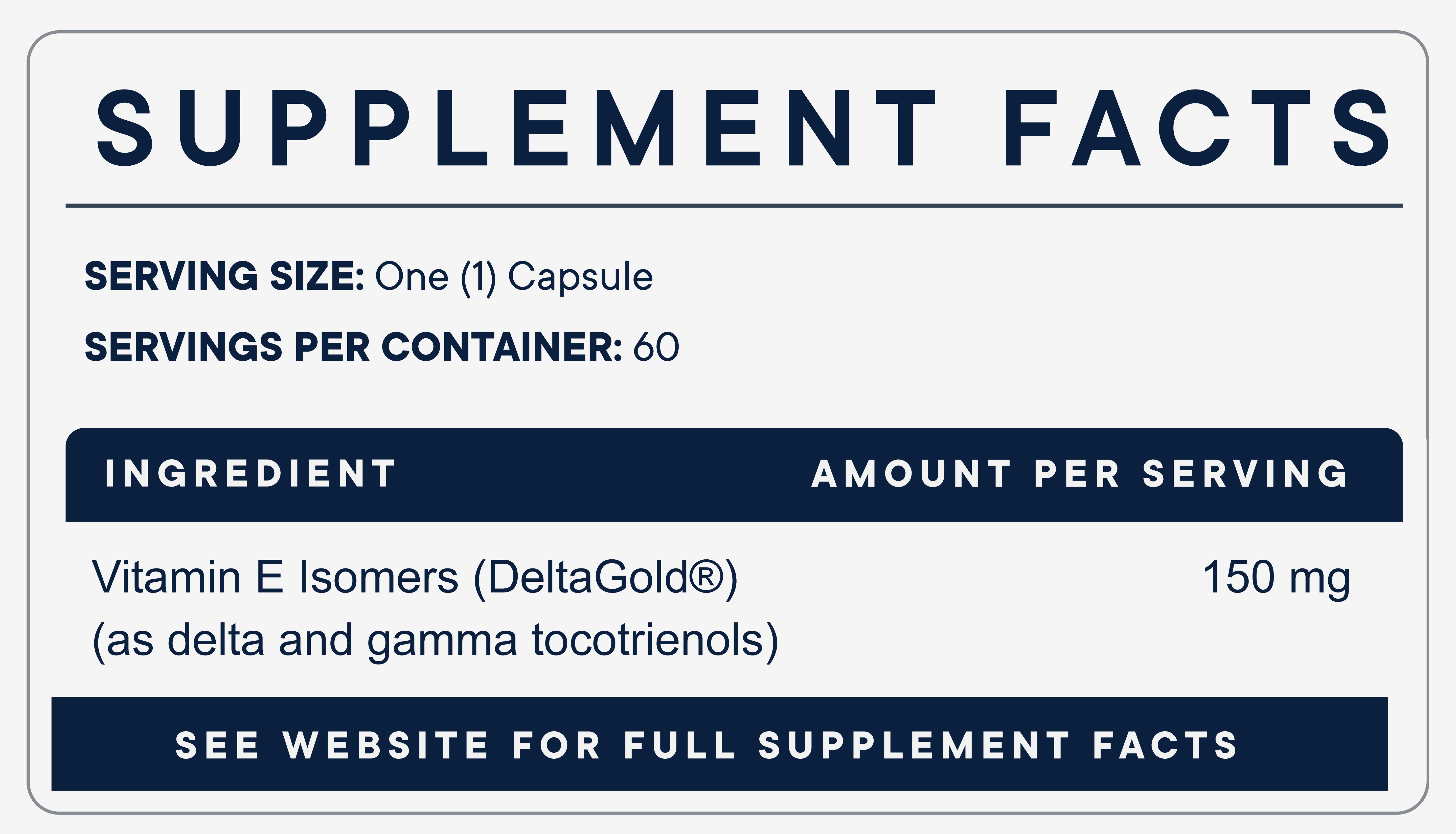 Active E (60 Capsules)