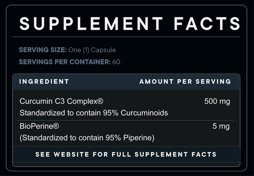 CurcuMax C3 (60 Capsules)