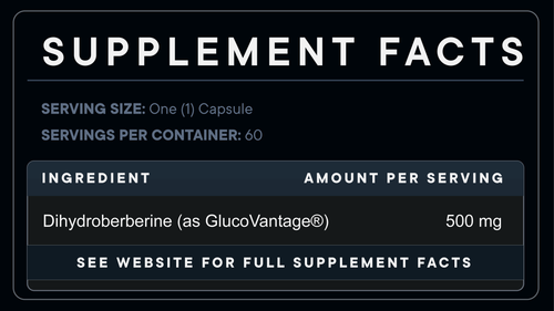 Berberine (60 Capsules)